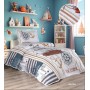 ETEHOMETEX TEK KİŞİLİK 3D DİJİTAL BASKILI YATAK ÖRTÜSÜ GEMİCİ 8696474232038